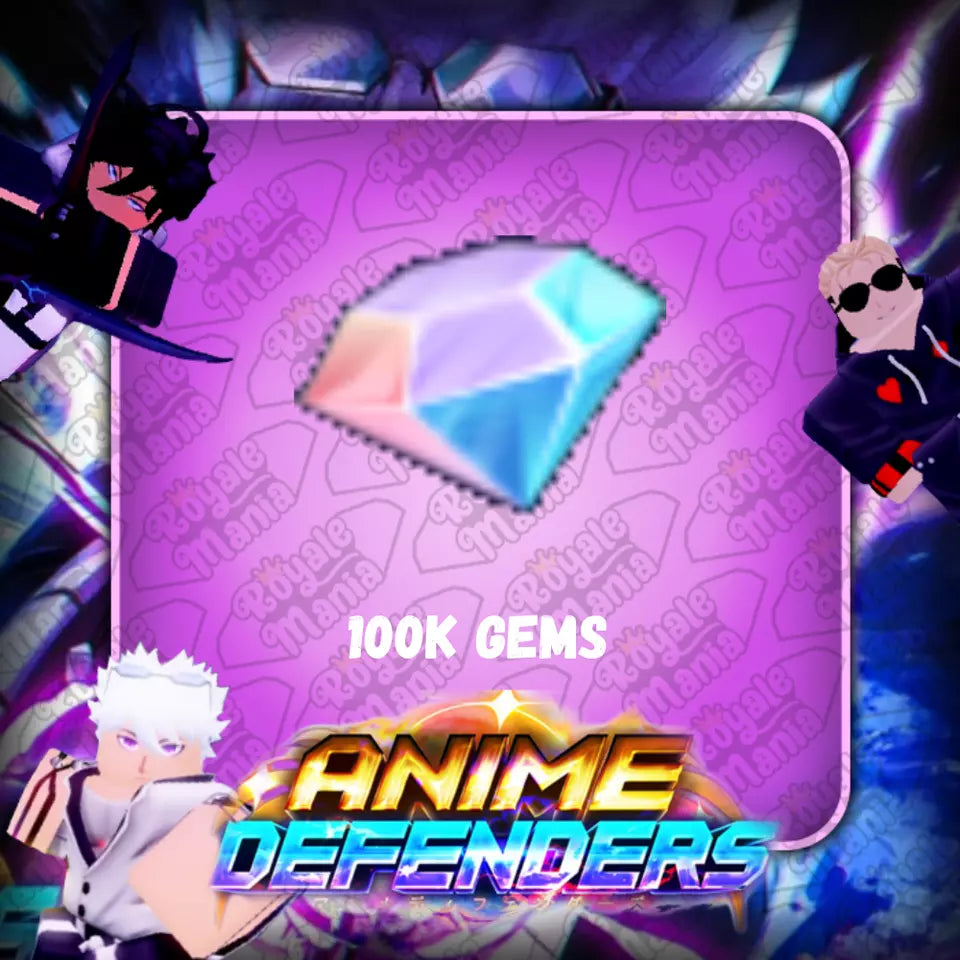 ROBLOX Anime Defenders: CHEAPEST GEMS - ITEMS - UNITS