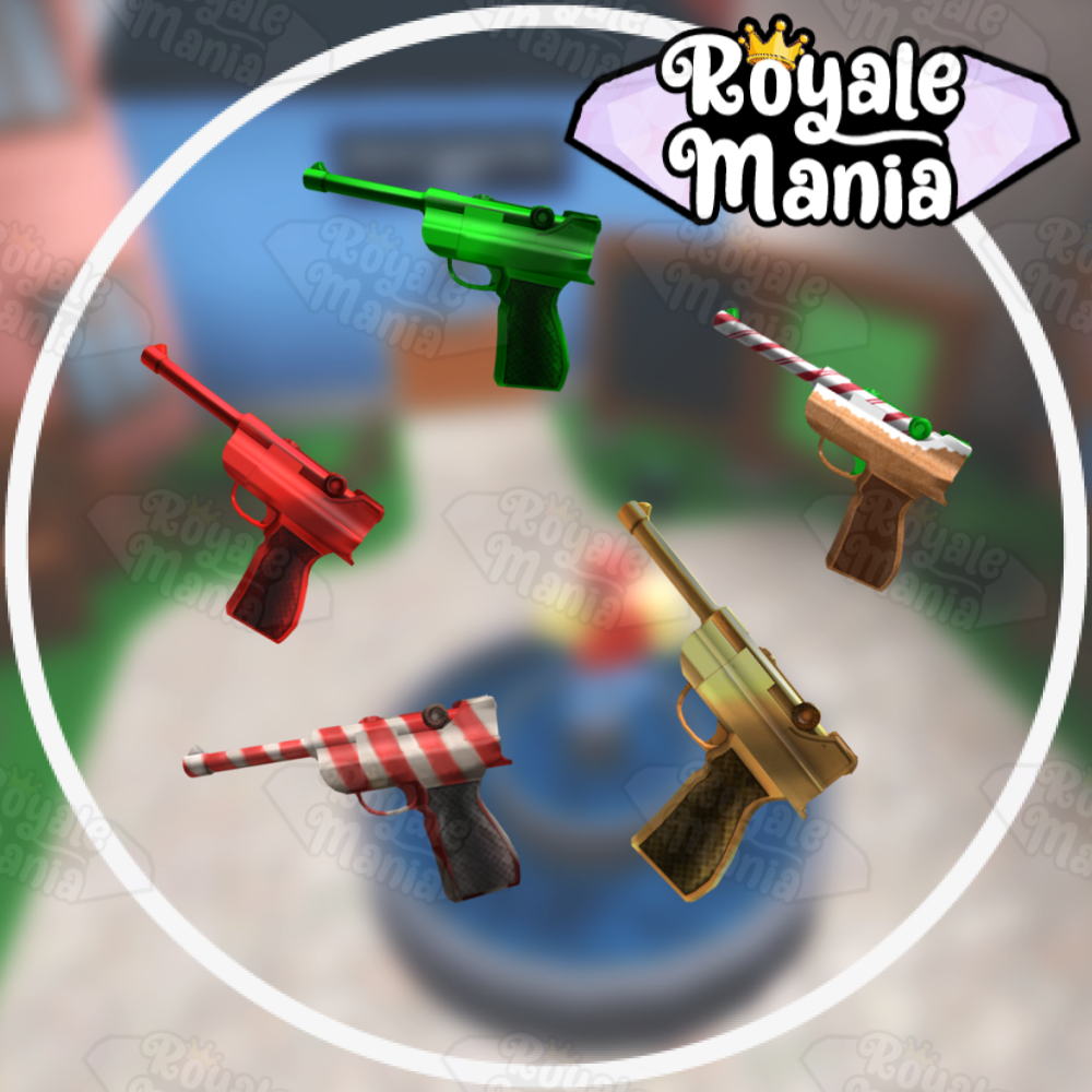 Roblox Murder Mystery 2 MM2 Luger Set Godly Knifes and Guns – Royale Mania