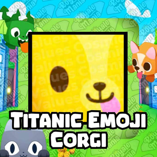 Titanic Emoji Corgi