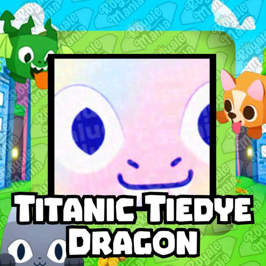 Titanic Tiedye Dragon