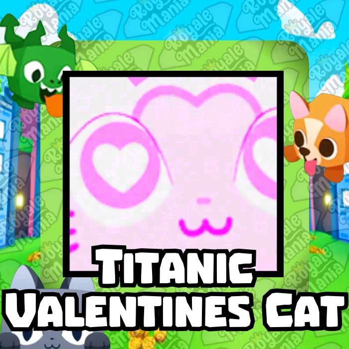 Titanic Valentines Cat